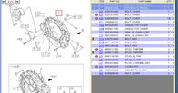 Una fodera Kit Flywheel For ISUAU 4HK1 ZX200-3 ZX240-3 SH210 di 8973627560 motori